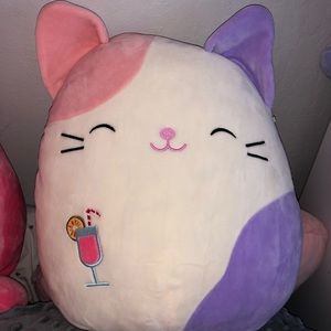 12” SUMMER FUN CAT SQUISHMALLOW